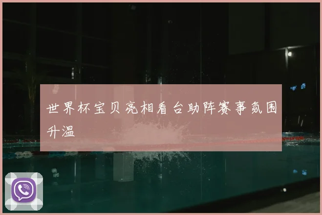 世界杯宝贝亮相看台助阵赛事氛围升温